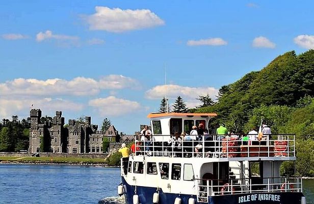 Lough Corrib cruise from Ashford Castle or Lisloughrey pier. Mayo. Guided.