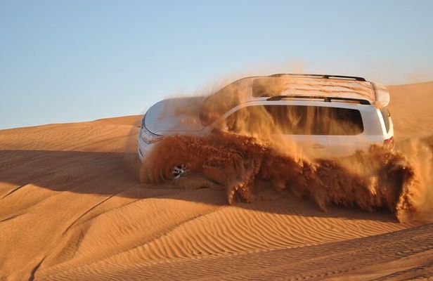 Dubai Morning Desert Safari Dune Bashing & Camel Ride Experience