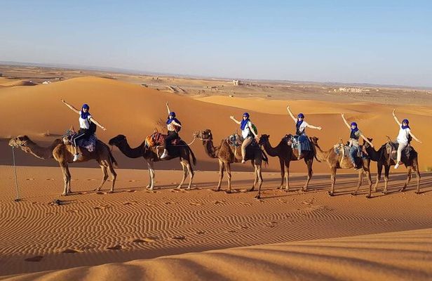 Enjoy the desert.