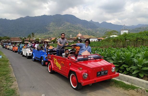 Private Borobudur Village Trip By Volkswagen Safari