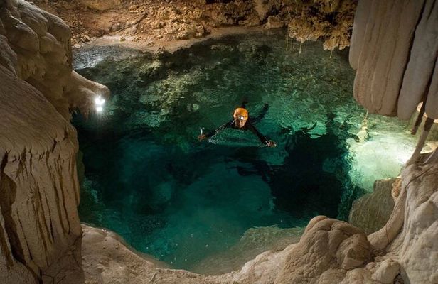 Private Tour of Río Secreto from Playa del Carmen with Pickup