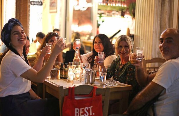 Nightlife Athens Tour inc. rooftops, tastings & 3 drinks