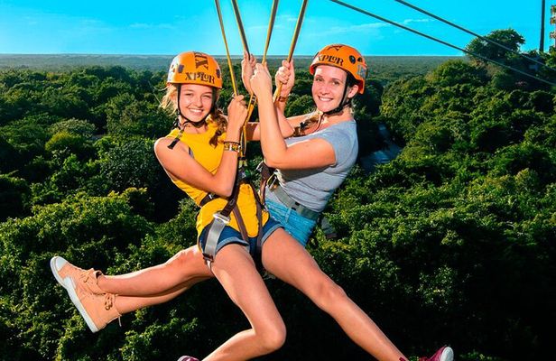 Xplor Wild Adventure! Round Transportation From Cancun & Riviera Maya