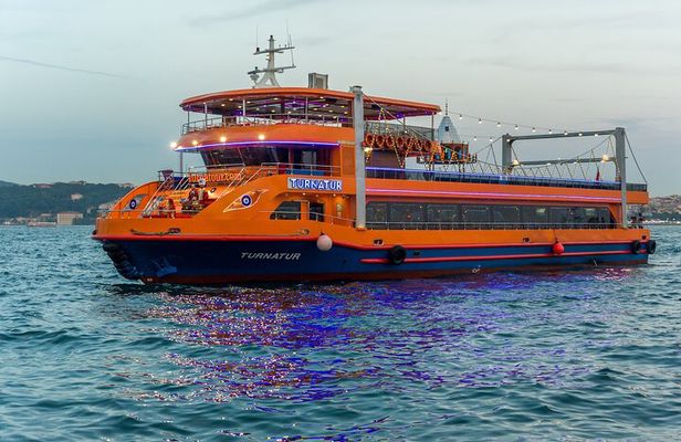Istanbul Dinner Cruise with Dinner & Entertaintment Private Tables 