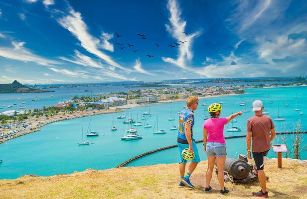St Maarten Sightseeing Tour by E-Bike
