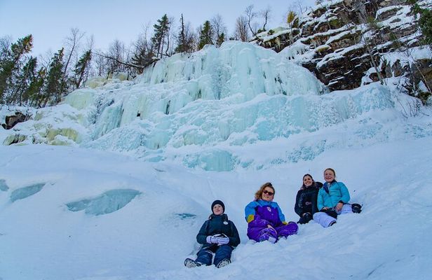 Full Day Hiking to Korouoma Canyon & Frozen Waterfalls