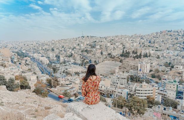 Private Amman City Sightseeing with Optional Arabic Mezze Lunch and Turkish Bath