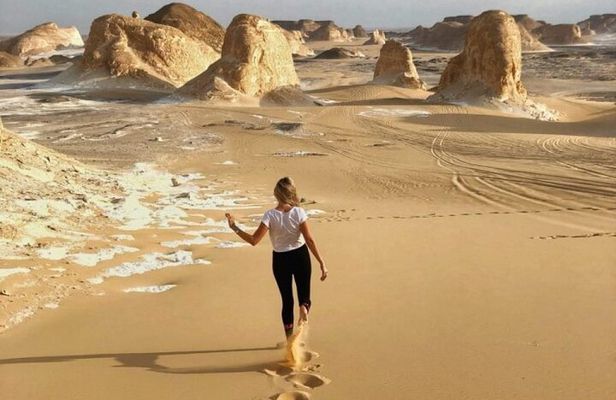 Private Camping Overnight Trip to Bahariya Oasis White Desert from Cairo