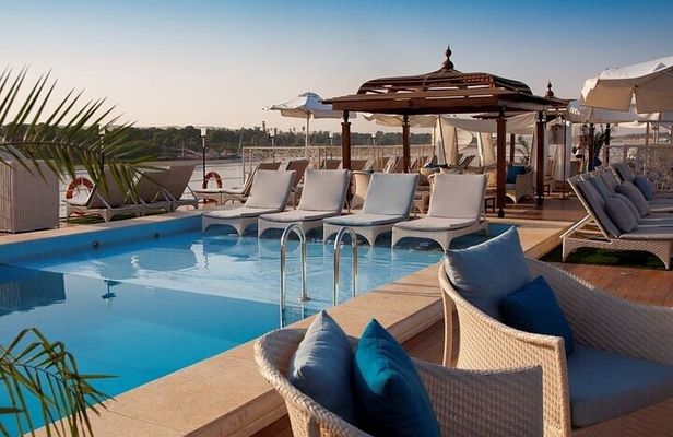 From Luxor:8-Night Luxury Nile River Cruise & Hot Air Balloon