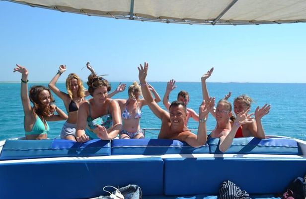 snorkeling in hurghada to orange or paradise island 