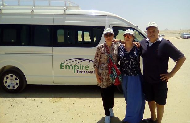 Pyramids, Sphinx, Memphis and Saqqara Full Day Private Tour