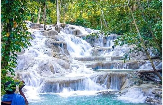 Dunn’s River Falls,Zip lining & horseback riding Combo tour from Montego Bay