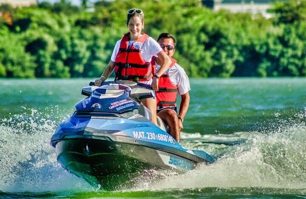 Speedboat across the Mangroves & Snorkel with Jet Ski Rental