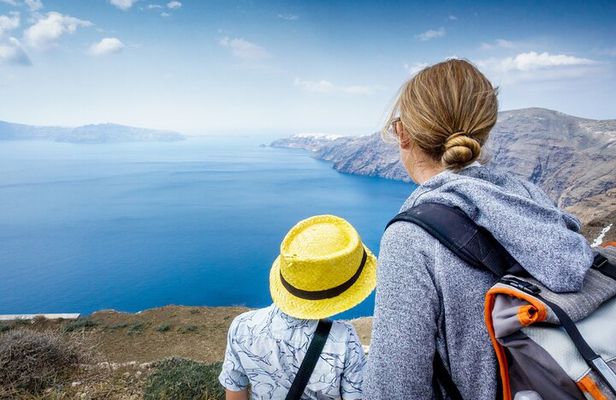 Private Santorini Villages Morning Walking Tour inc. tastings