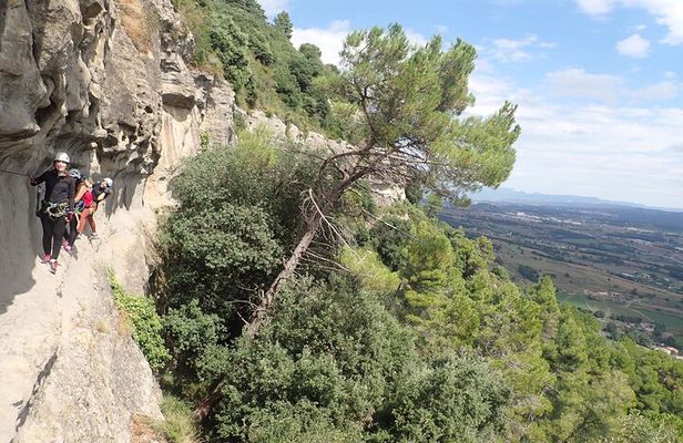 Climbing Adventure in Via ferrata of Centelles