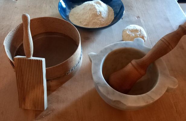 Genoese cooking lesson in the with lunch in the terrace