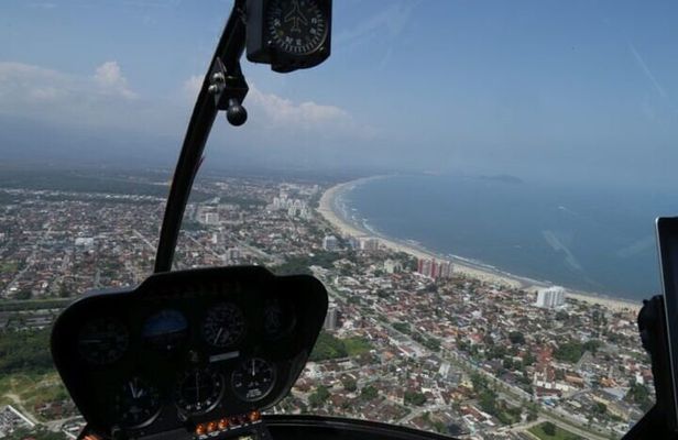 Private Helicopter Tour With Romantic Lunch At The Beach Town Of Guarujá