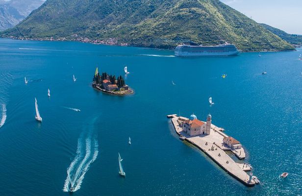 Blue Cave Kotor Swim, Mamula&Lady of the Rock 3 Hour Ticket Tour 