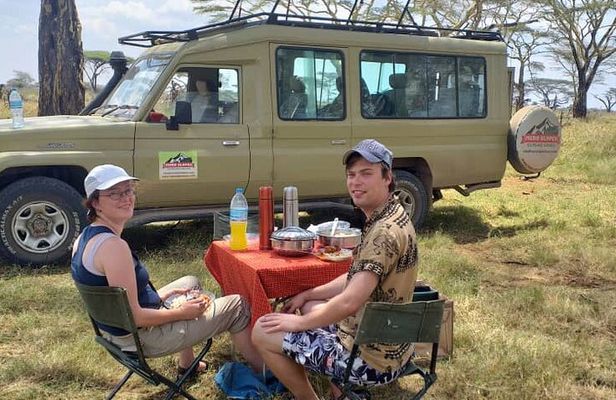 4 DayTanzania Great Wildebeest Migration Tour inside Serengeti