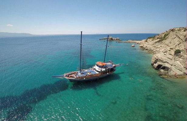 Full Day 3-Island Boat Cruise from Port of Kos