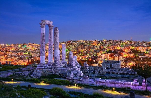Private Full Day Jerash and Amman City Sightseeing Tour from Dead Sea
