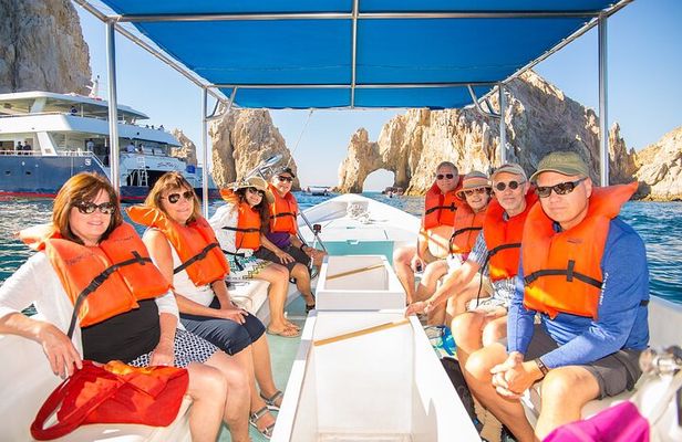 Glass Bottom Boat in Cabo San Lucas, free time in Playa del Amor