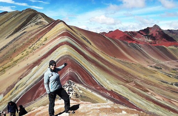 Rainbow Mountain by Car and Motorcycle