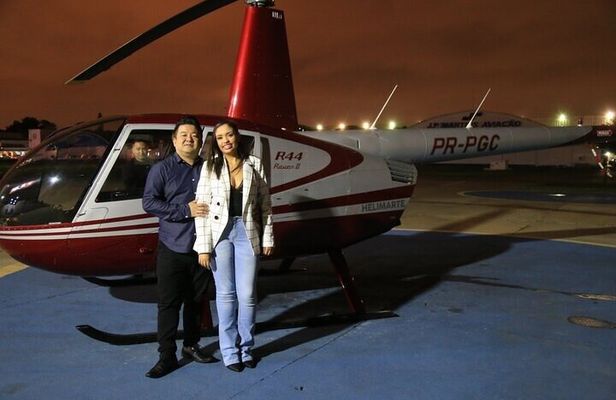 Private Helicopter Tour - Romantic Lunch or Dinner At Itália Terrace Restaurant