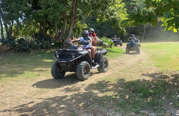 Double ATV Adventure: Private Hacienda Experience with Transfer