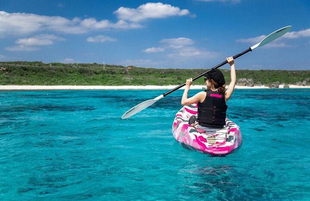 [Okinawa Miyako] SUP or Canoe + sea turtle Snorkeling(half-day)