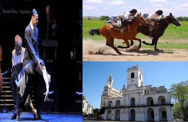 Buenos Aires Super Saver: Small-Group City Tour, Early Tango Show & Gaucho Tour