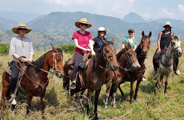 Private Horseback Riding Tour around Cattle Ranch from Medellin
