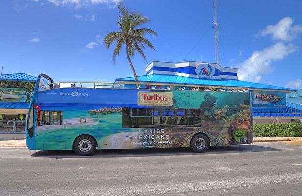 Hop-on Hop-off City Tour Cancun plus Submarine or Bodyboard Experience