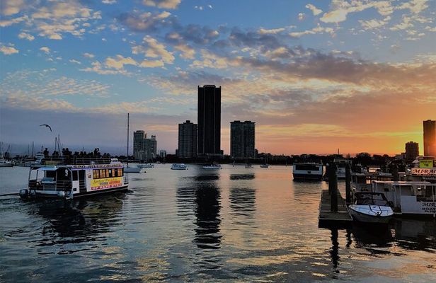 Surfers Paradise Sightseeing Sunset River Cruise