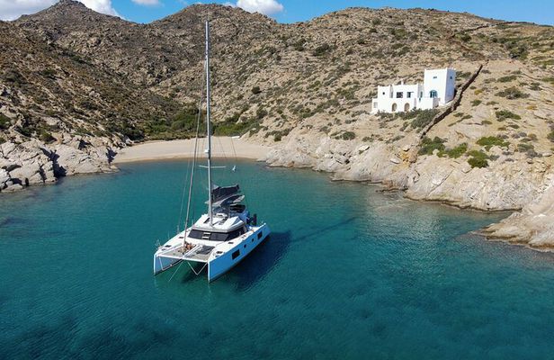 Santorini Private Morning and Sunset Half-Day Yacht Tour