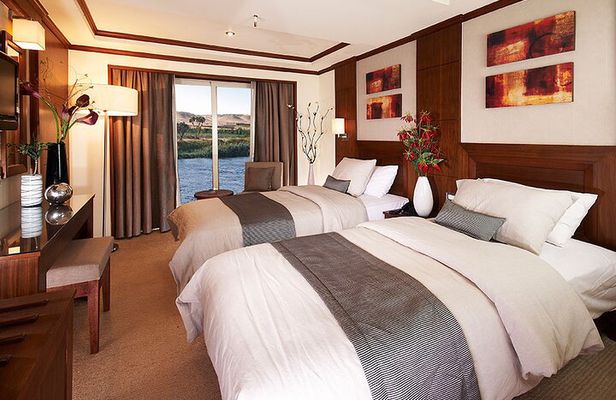 4 nights Luxor to Aswan Nile Cruise with Abu Simbel & Air Balloon