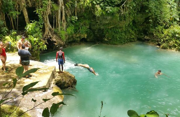 Blue Hole/Secert falls and Dunns River Combo Tour