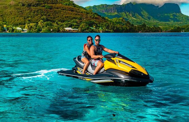 Moorea Solo or Twin 3 hours Jet Ski Tour
