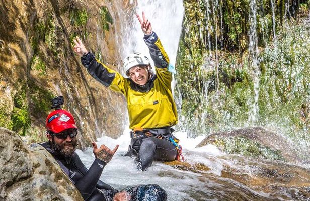 Small Group Canyoning in the Pollino National Park