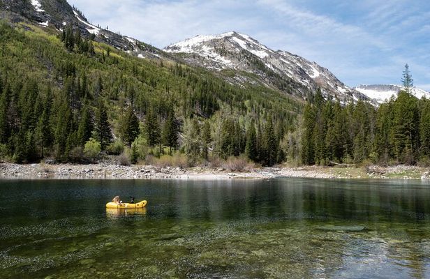 Alpine Lake Float and Guided Hike in the Bitterroot Mountains
