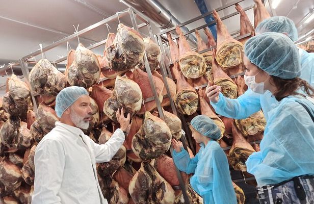 Small-Group Prosciutto Factory 4-Hour Tasting Tour in Bologna