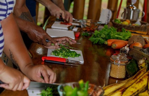 Cooking Class in Manuel Antonio with Medicinal Plants Garden Visit