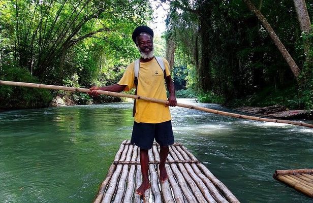 Rio Nuevo Bamboo River Rafting & Dunn's River Falls