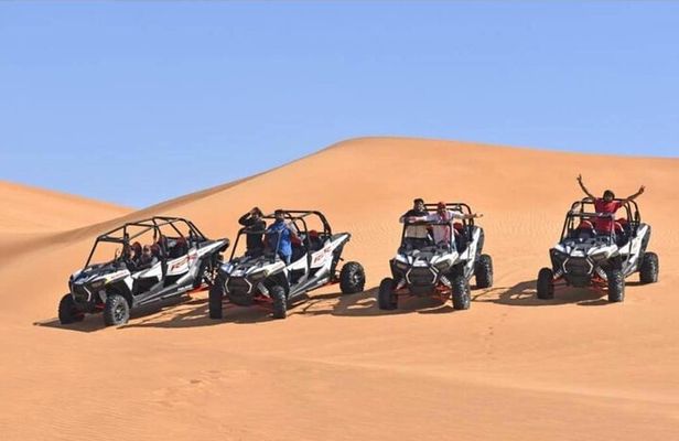 Polaris RZR X4 Buggy Ride in the Dubai Desert – Guided Tour