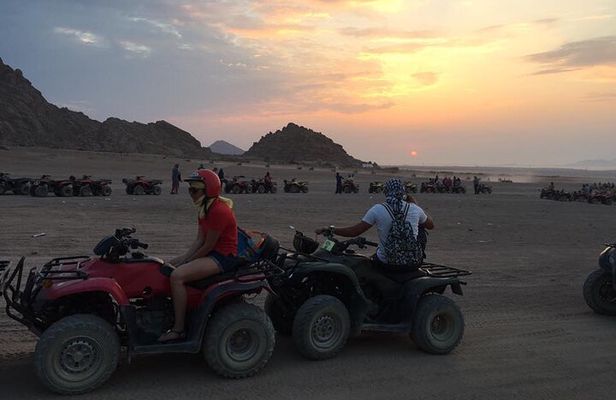 Unforgettable super safari 4x1 Bedouin Dinner,Camel Ride,Show,Quad Biking 