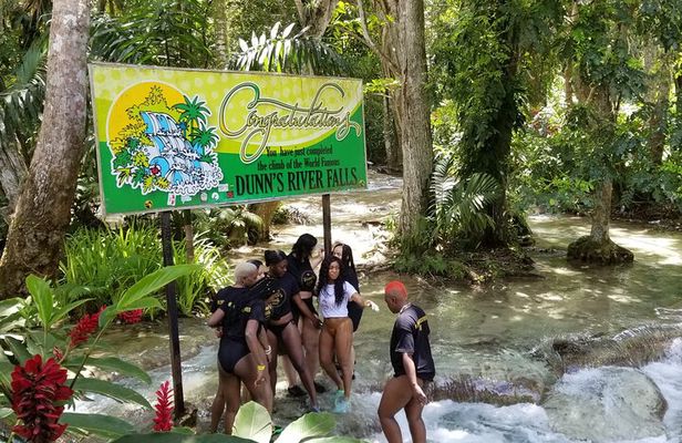 Dunn's River Falls & River Tubing with Lunch from Falmouth