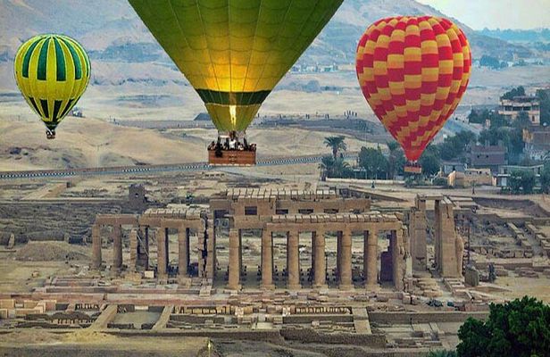 3 Night Nile Cruise from Luxor to Aswan with Hot Air Balloon Ride