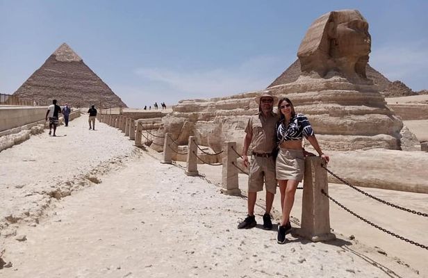 Giza Pyramids, Sphinx Private Tour from Airport and Drop off at Airport