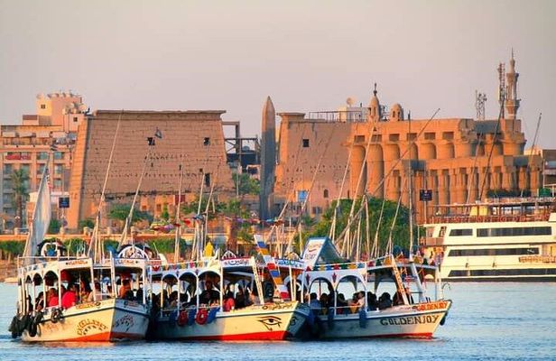 Amazing 3 Night Nile Cruise Aswan to Luxor including Balloon By Plane from Cairo
