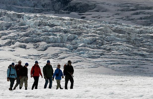 Full Day Guided Glacier Hike on The Athabasca with IceWalks